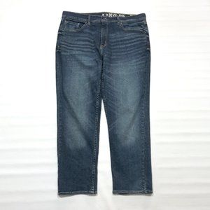 Devil Dog Sanfoized Shrunk The Original Athletic Blue Denim Jeans Mens 39x29